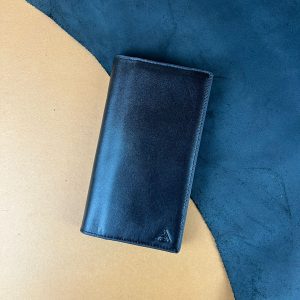 Black Color Long Moto Wallet(ABLDW02)